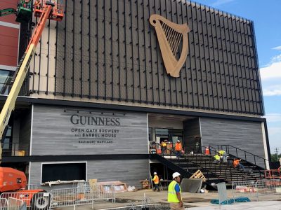 Guinness Brewery Construction